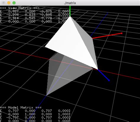Drag the t slider to visualize the transformation. . 3d transformation matrix visualizer